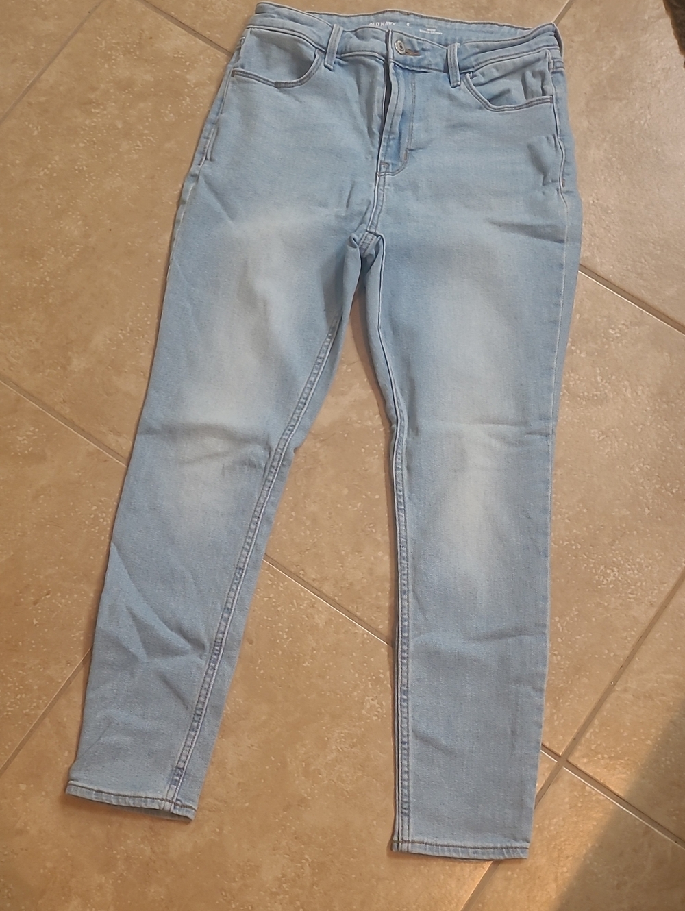 Old NAVY Light Blue Women's Stretch Skinny Jeans
